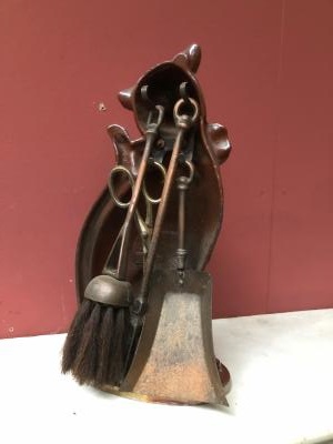 Antique cast iron companion set - tools