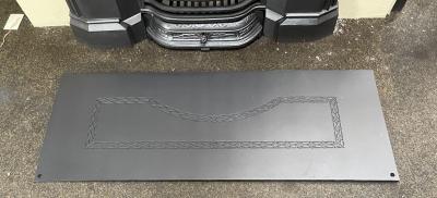 Antique Cast Iron Hearth 