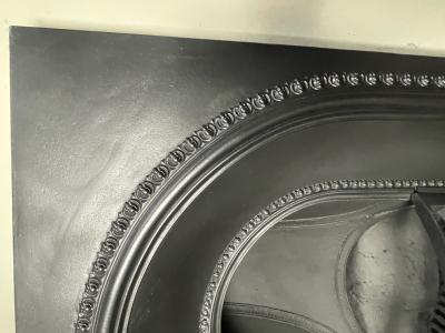 Antique Victorian cast iron arch insert - detail
