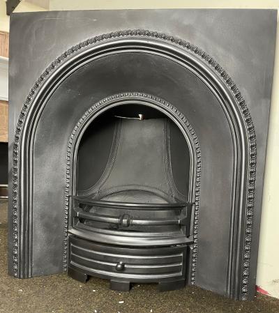 Antique Victorian cast iron arch insert