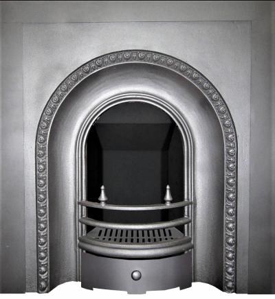 antique Victorian arch fireplace