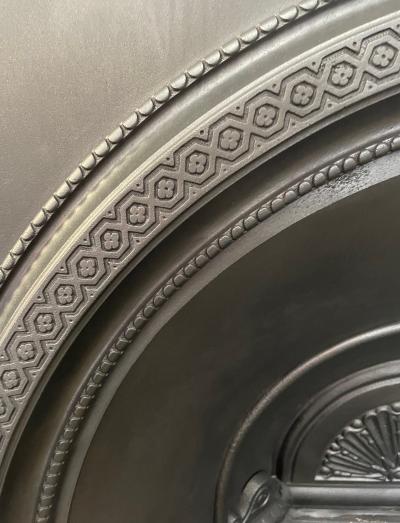 Vintage Late Georgian Early Victorian Style Cast Arch Interior - close