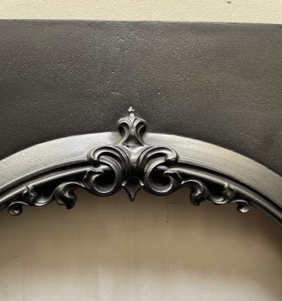 Antique Victorian stove frame - detail