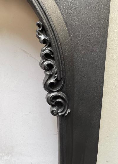 Antique Victorian stove frame - side