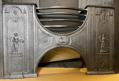 Antique Georgian hob grate - grate