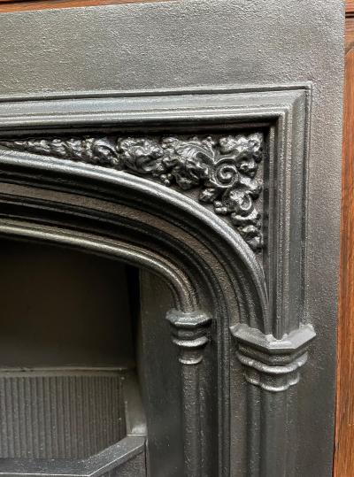 Antique Georgian Hob Grate - corner