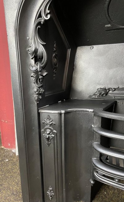 Antique Georgian Hob Grate - leg