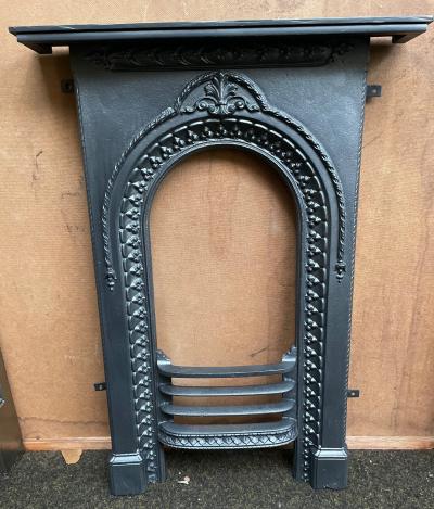 Antique Victorian bedroom fireplace