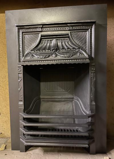 Antique Victorian bedroom fireplace