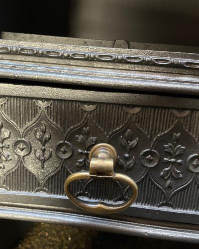 Antique Georgian / Victorian Fireplace Stamped LADY MILLER - grate drawer