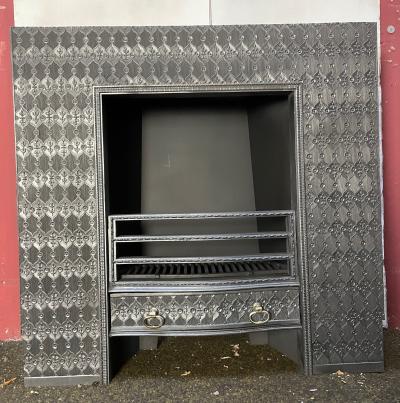 Antique Victorian fireplace