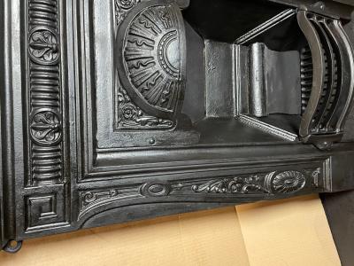 Antique Victorian combination fireplace - corner