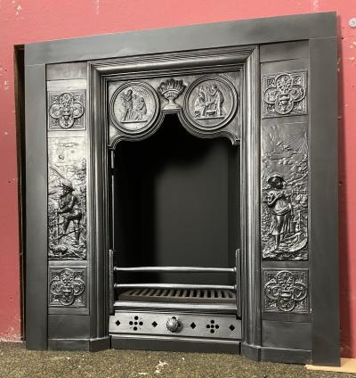 Antique Victorian cast iron interior