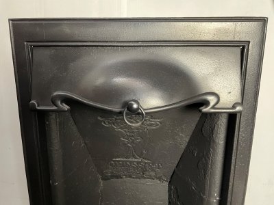 Antique Art Nouveau Bedroom Fireplace - top