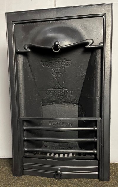Antique Art Nouveau Bedroom Fireplace