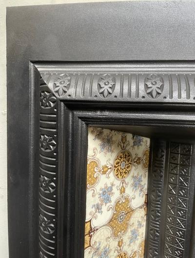 Antique Late Victorian MINTON Tiled Insert - corner