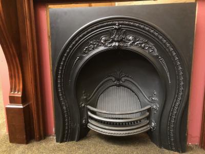 Antique Georgian cast iron arch insert