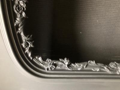 Antique cast iron Georgian frame - arch