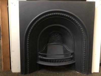 Antique Victorian cast iron arch insert