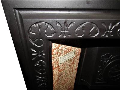 art nouveau fireplace tiles