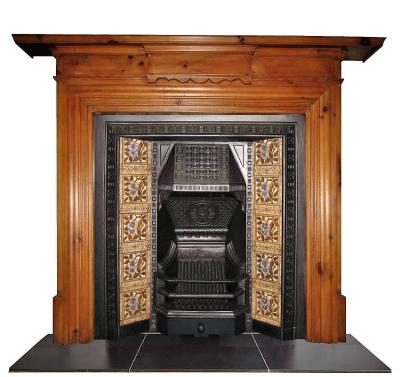 Victorian-fireplace