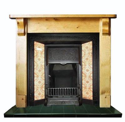 art nouveau fireplace