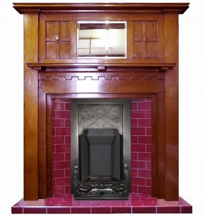 edwardian fireplace