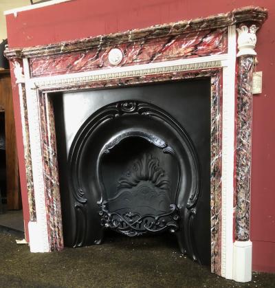 Vintage Victorian Style Cast Ion Arch Insert