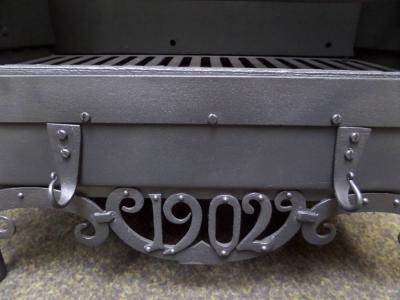 Antique Art Nouveau Canopy Grate 1902