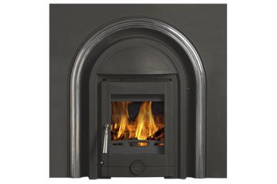 Majestic Cast Iron Arched Insert Integrated With Eco Stove