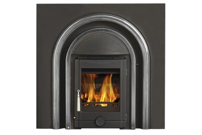 Regal Cast Iron Arched Insert Integrated With Eco Stove