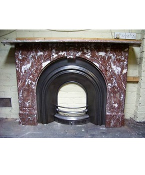 Antique Marble Surround Restored