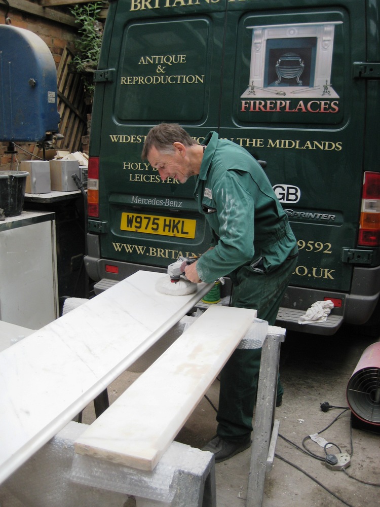 Fireplace Restoration in Action