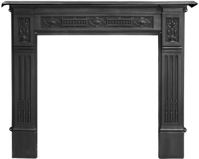 Bristol Cast Iron Fireplace Surround - Black