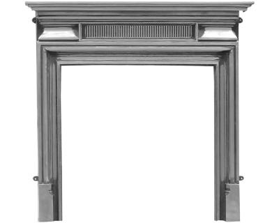 Otley - Cast Iron Edwardian Fire Surround - Full Polish