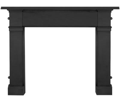 Prince - Cast iron Edwardian fire surround - Black