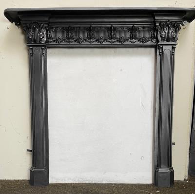 Antique Victorian stove surround