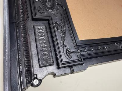 Antique Victorian fire surround - corner