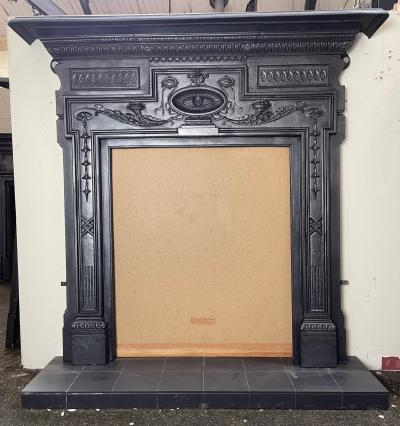 Antique Victorian fire surround