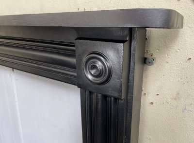 Antique Georgian Fire Surround - corner