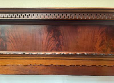 Antique 1920s / 1930s Mahogany Fire Surround - top