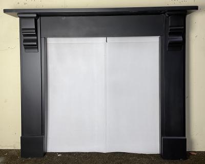 Antique Edwardian slate fire surround