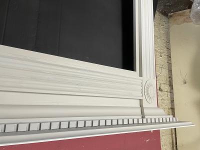 Vintage Georgian style fire surround - side