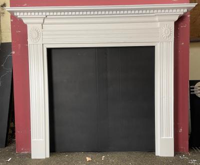 Vintage Georgian style fire surround