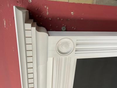 Large Georgian fire surround - corner
