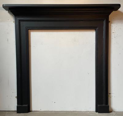 Antique rustic wood Georgian fire surround 