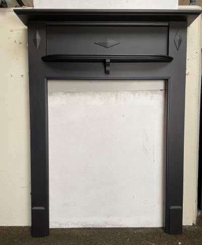 Antique 1920s / 1930s Art Deco Fire Surround