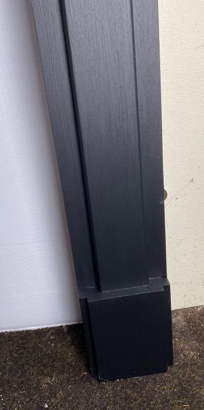 Reclaimed Edwardian Sstyle Wood Corbel Fire Surround - leg