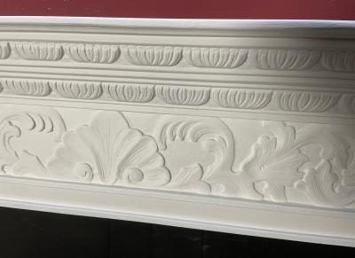 Vintage Georgian style fire surround - detail