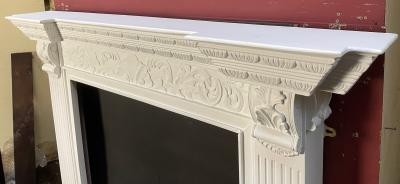 Vintage Georgian style fire surround - shelf